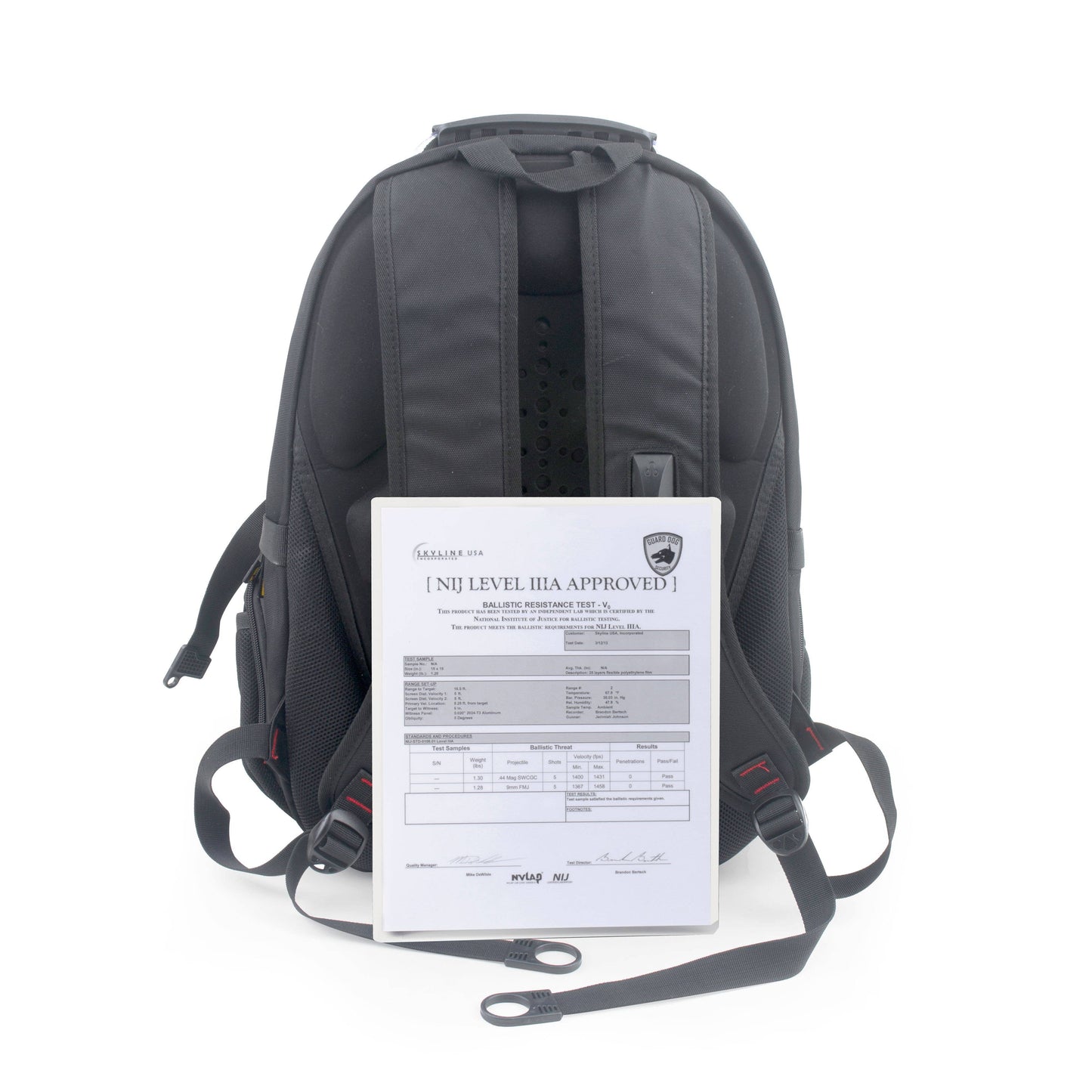 Bulletproof  Backpack - ProShield II