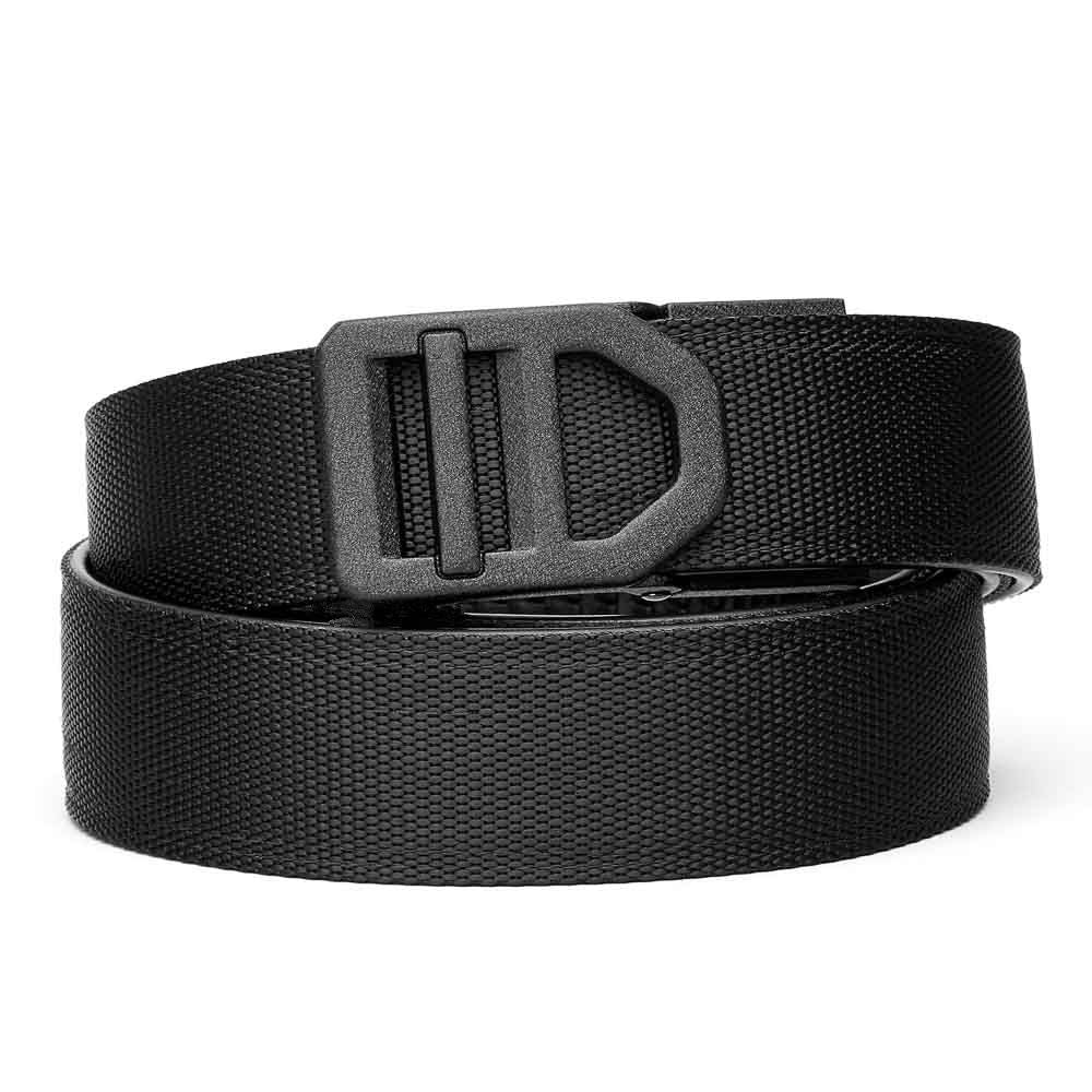 BLACK TACTICAL NYLON GUN BELT