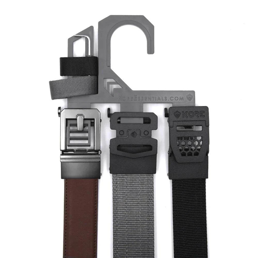 BLACK TACTICAL NYLON GUN BELT