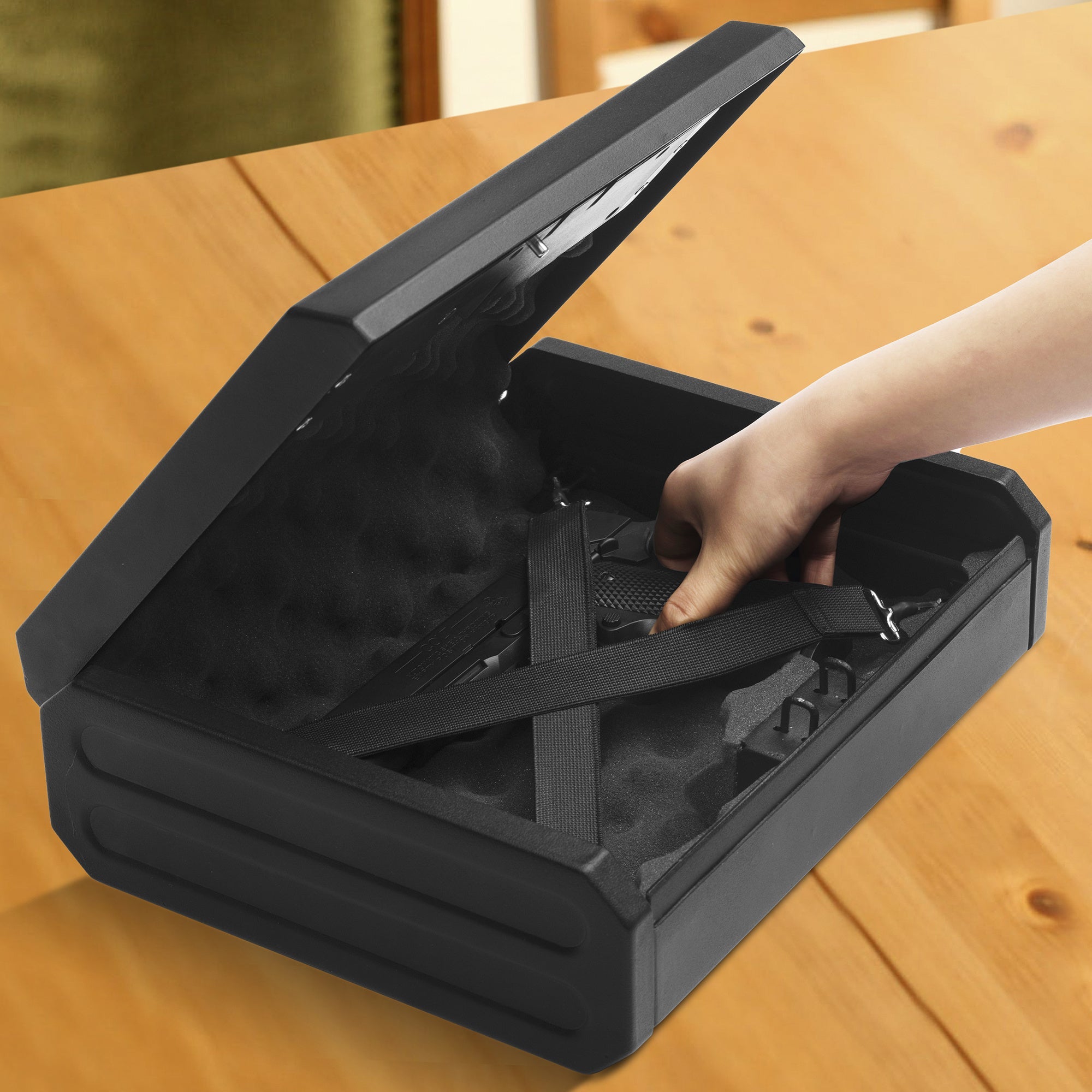 Biometric Quick Access Gun Safe - Gun Safe for Pistols